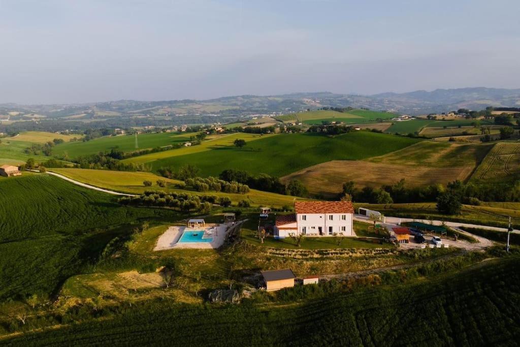 Casal Del Sole - Il Girasole Apartment Montefelcino Exterior photo